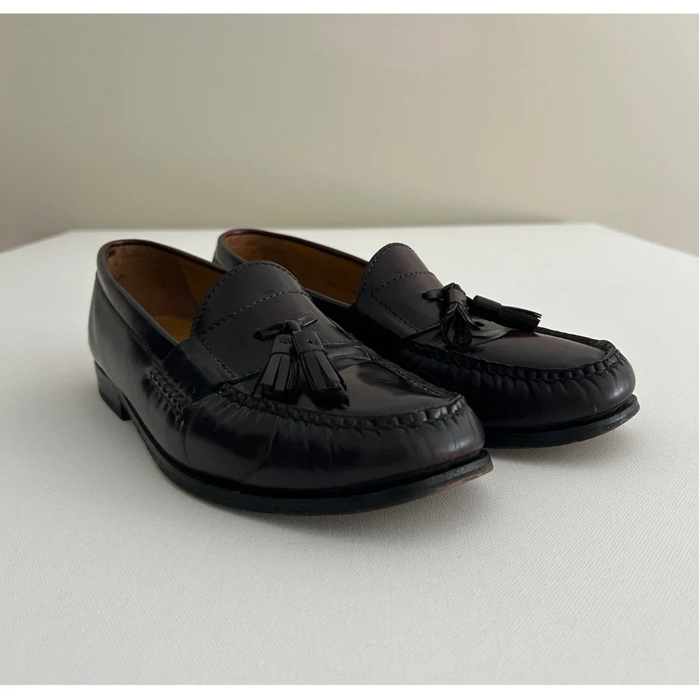 Cole Haan Nike Air Tassel Loafers Men's 9.5 — Vintage Collaboration Era
